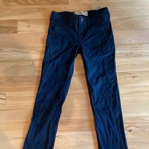Boot cut navy blue jeans